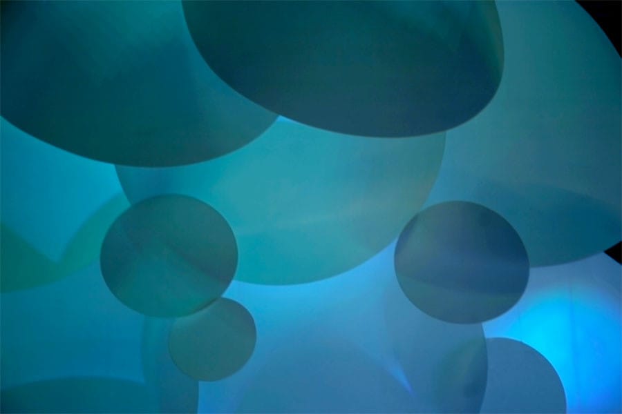grimanesa amoros aurora lighting installation