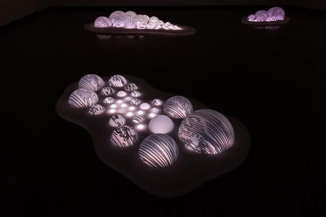 Grimanesa Amoros Light Between the Islands light installation on Arts Summary