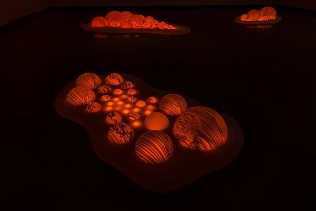 Grimanesa Amoros Light Between the Islands light installation