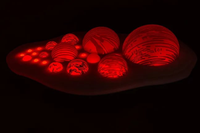 Grimanesa Amoros Light Between the Islands light installation