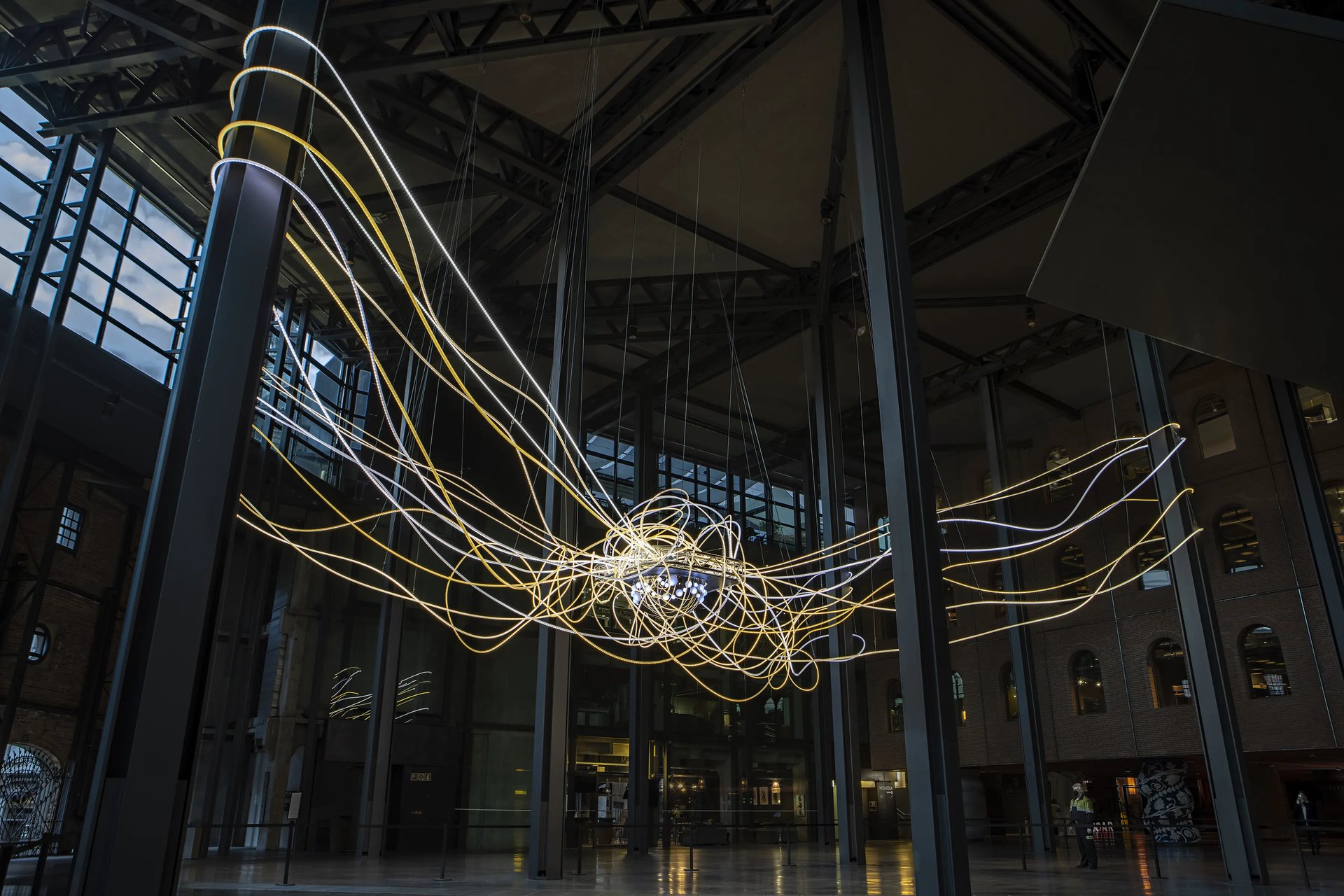 SCIENTIA, 2022, LEDs, diffusive and reflective material, custom lighting sequence, electrical hardware | Grimanesa Amorós | STIRworld