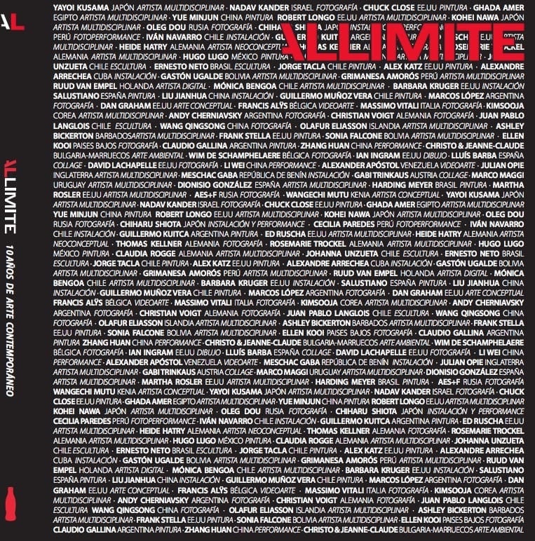 ARTE AL LIMITE Art Book Chile 2014