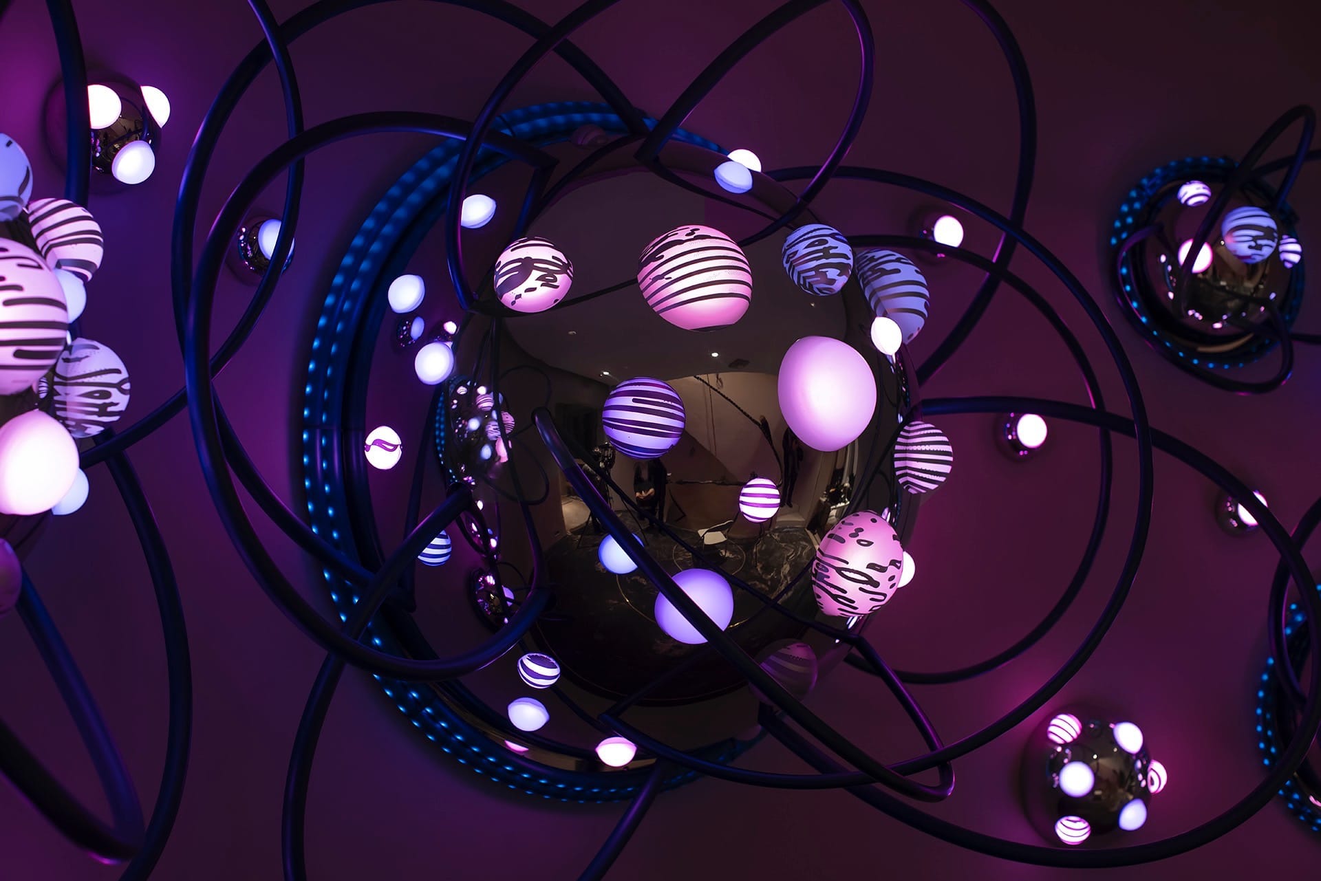 Grimanesa Amoros AZURE light installation