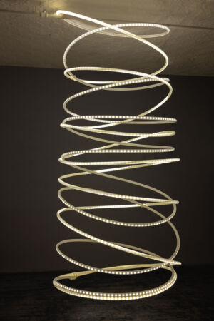 AUREUM light sculpture by Grimanesa Amoros