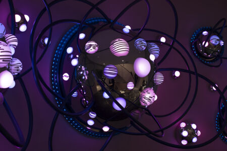 Grimanesa Amoros Azure light sculpture