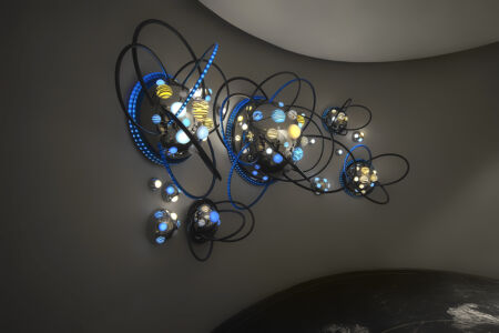 Grimanesa Amoros Azure light sculpture