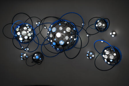 Grimanesa Amoros Azure light sculpture