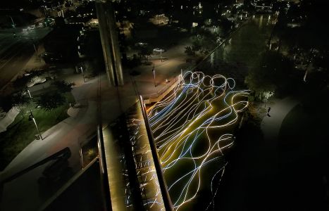 GOLDEN WATERS | Soleri Bridge Scottsdale Waterfront | Scottsdale, AZ 2015