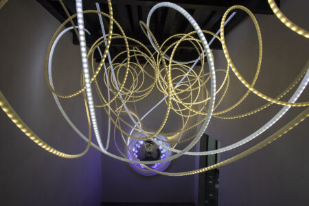 SISTRUM light sculpture Mexico City