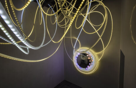 SISTRUM light sculpture Mexico City