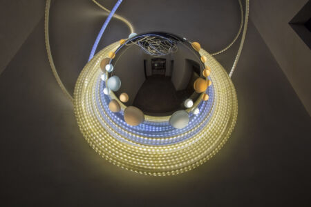 SISTRUM light sculpture Mexico City