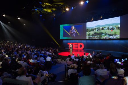 Grimanesa Amoros speaking at TEDGlobal 2014, South, Session 5 - Urban Canvas, October 5-10, 2014, Rio de Janeiro, Brazil. Photo: James Duncan Davidson/TED