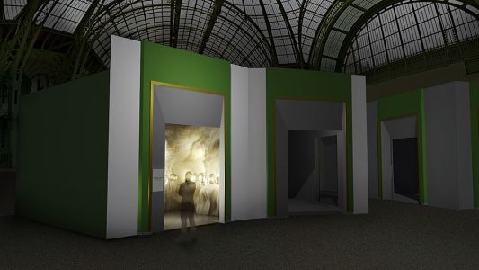 TIMELESS MOTION 3D rendering | Grand Palais Paris, France