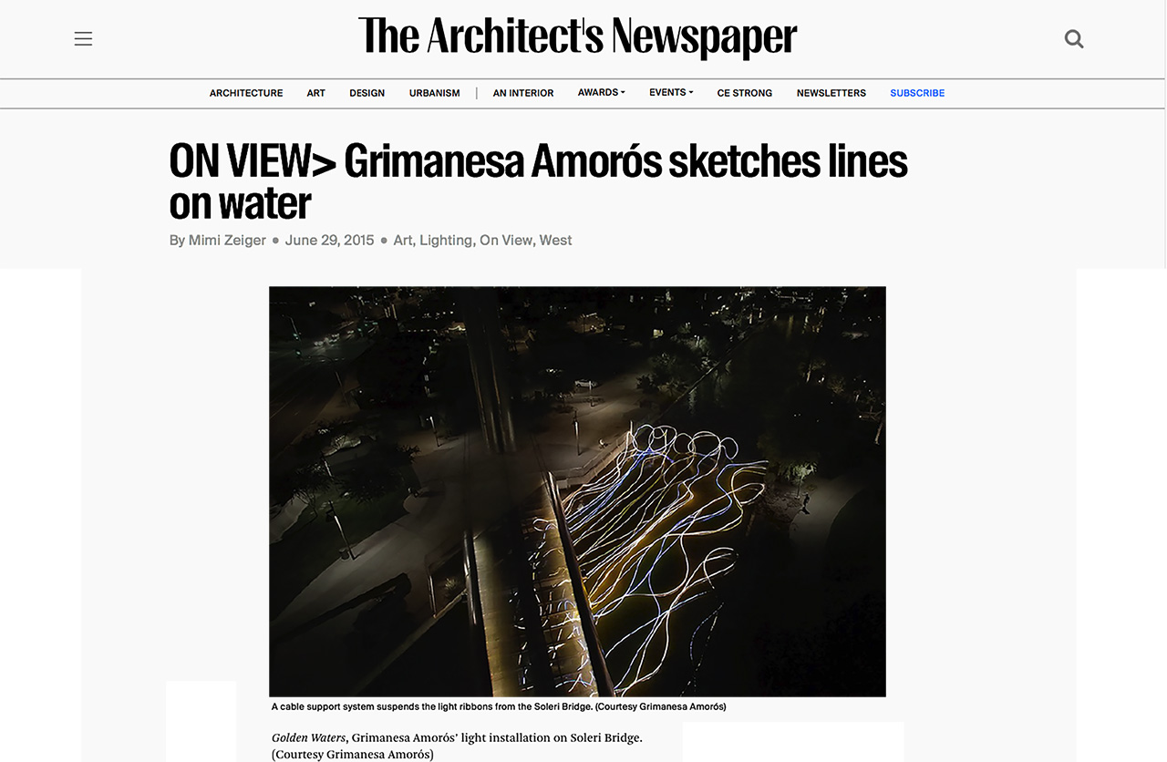 grimanesa amoros golden waters architect newspaper
