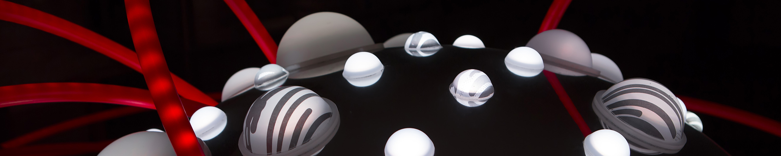 One of Grimanesa Amoros's light sculpture or photography projects