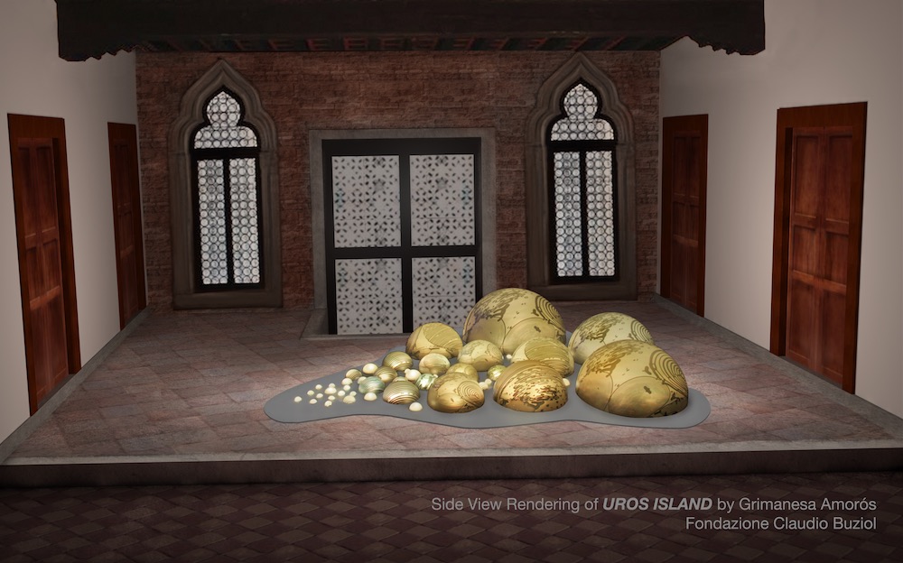 Grimanesa Amoros Uros Island 54th Venice Biennial 3D Render