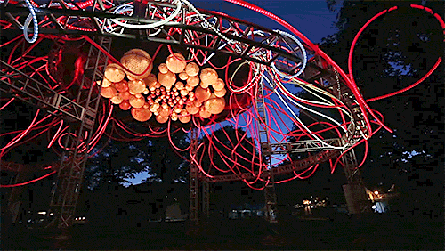 grimanesa amoros hedera light sculpture in prospect park brooklyn new york
