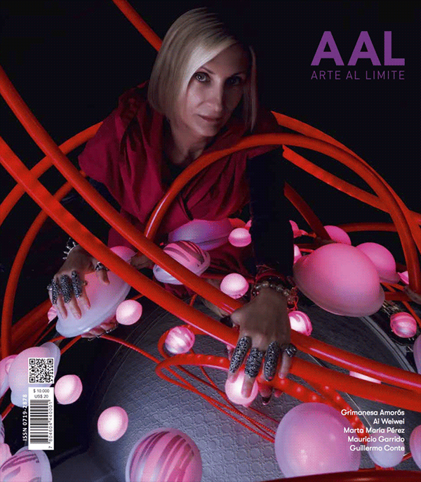 Grimanesa Amoros Arte Al Limite Revista Magazine 92 Cover