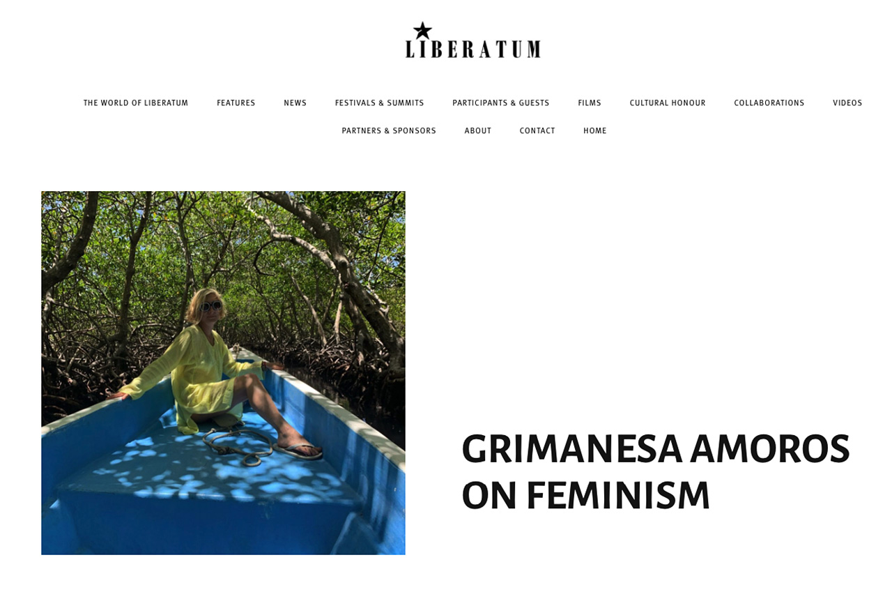 grimanesa amoros Liberatum interview