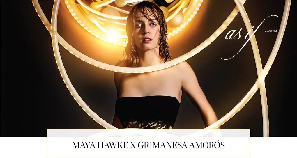 As If Magazine cover feature Maya Hawke x Grimanesa Amorós Collaboration