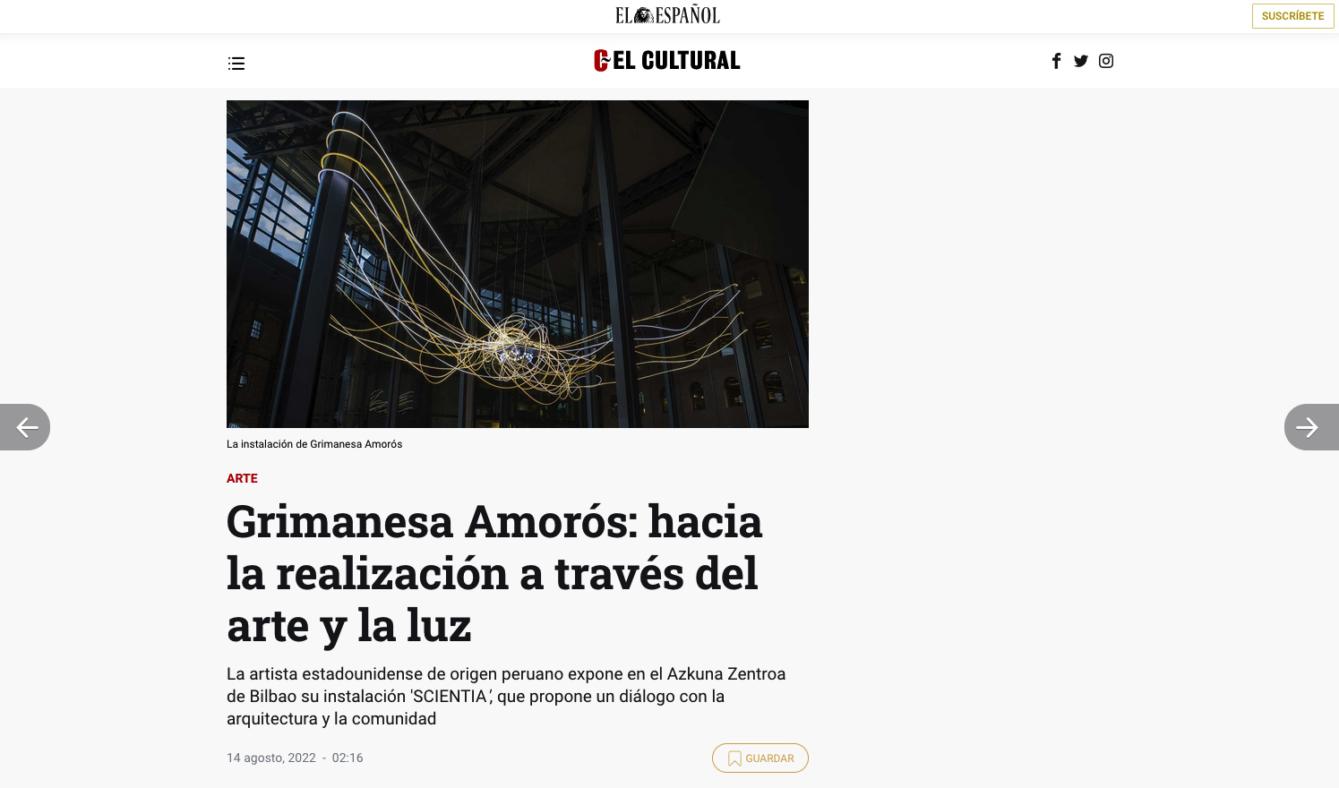 grimanesa amoros scientia el espanol el cultural news