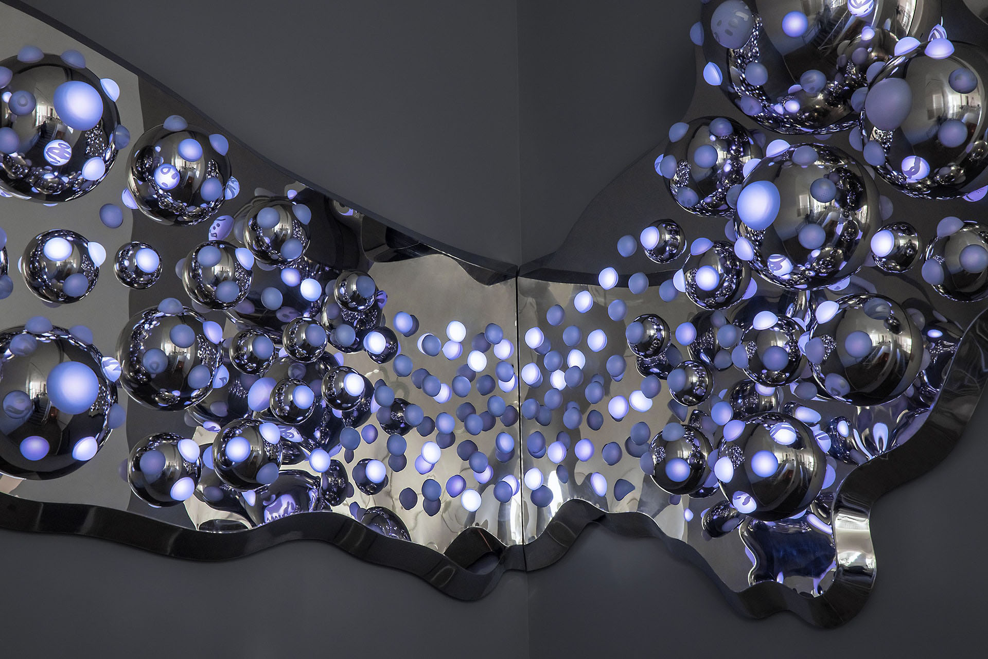 One of Grimanesa Amoros's light installations