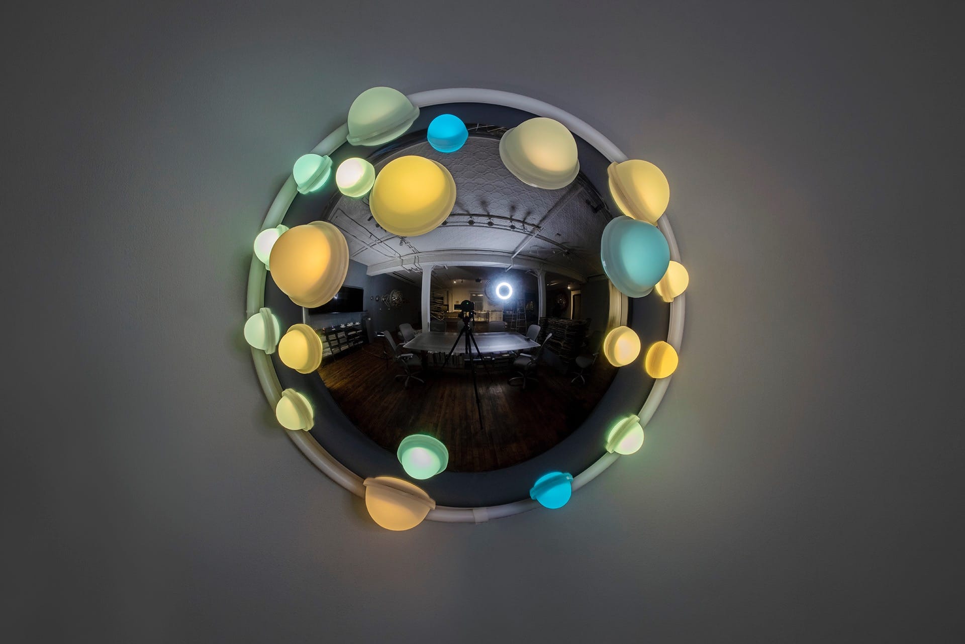 One of Grimanesa Amoros's light sculpture or photography projects