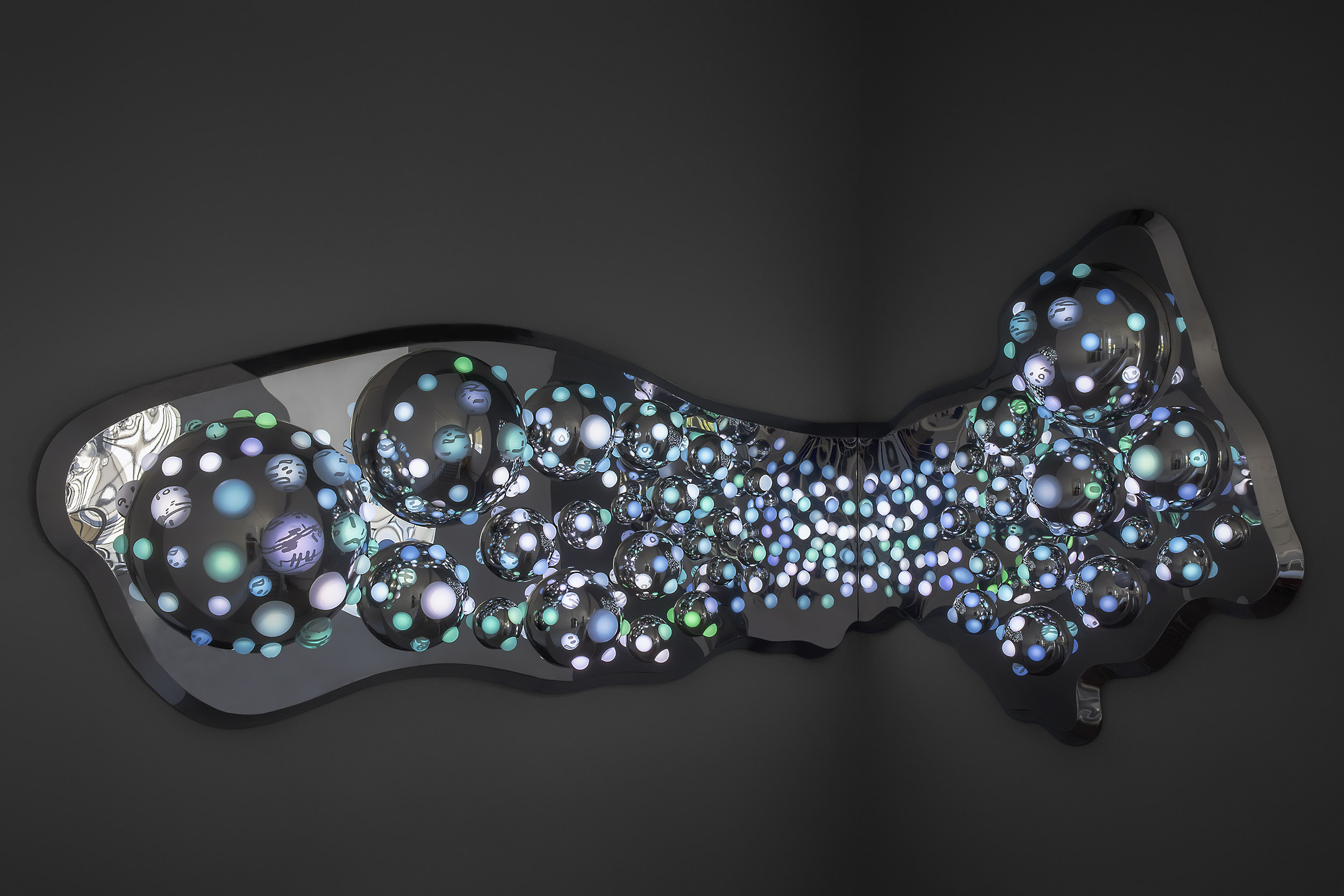 One of Grimanesa Amoros's light installations